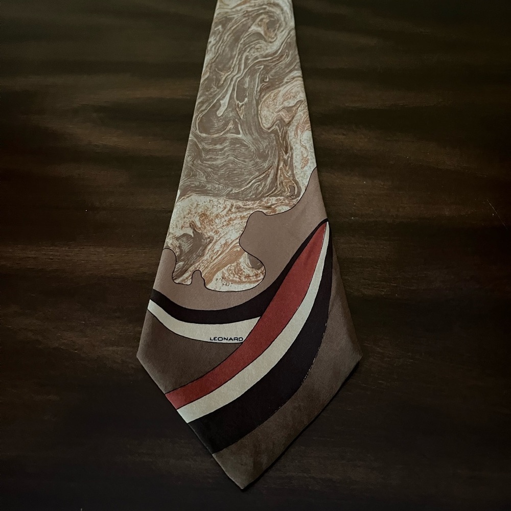 Leonard Paris mens necktie